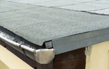 repair or replace Great Paxton flat roofing?